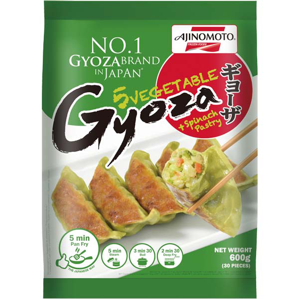 113077 Dumpling Gyoza Spinaziedeeg Groente doos 10x600gr
