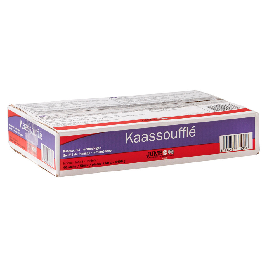116509 Kaassoufle Rechthoek doos 40x60gr