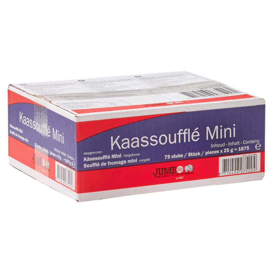116758 Kaassouffle Mini doos 75x25gr