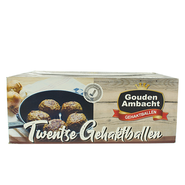 131698 Twentse Gehaktbal Rond doos 30x150gr