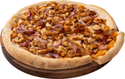 155089 Pizza Perfettissima BBQ Pollo doos 6x445gr