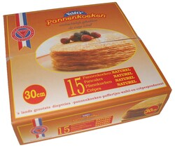 164080 Pannenkoek Naturel 30Cm doos 15x300gr