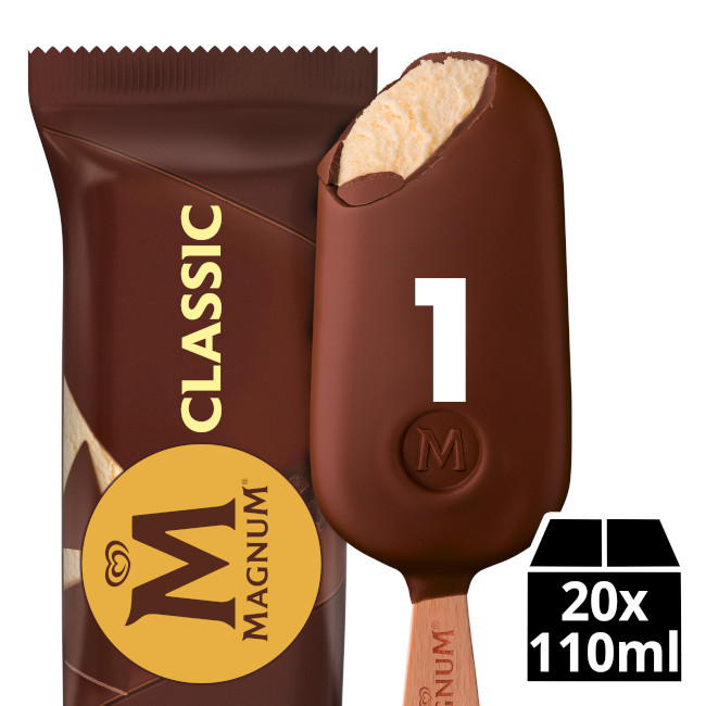 191249 Magnum Classic - 3,50 doos 20x110ml