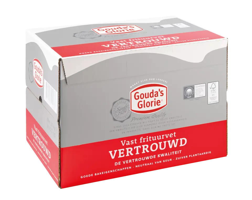 301030 Frituurvet Vertrouwd (Rood) doos 4x2,5kg