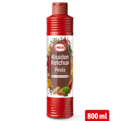 331037 Kruiden Ketchup Pinda  fles 800ml