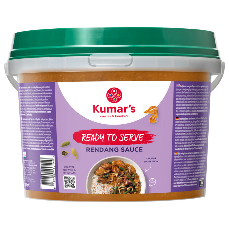 332032 Rendang Saus Ready-To-Serve emmer 2,8kg