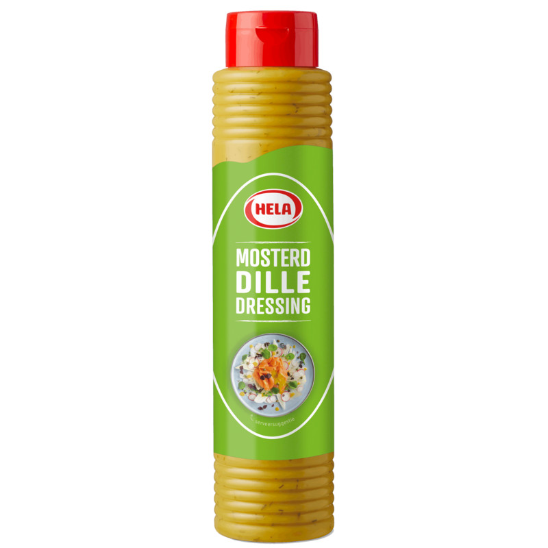 332051 Dressing Mosterd Dille Tube tube 800ml