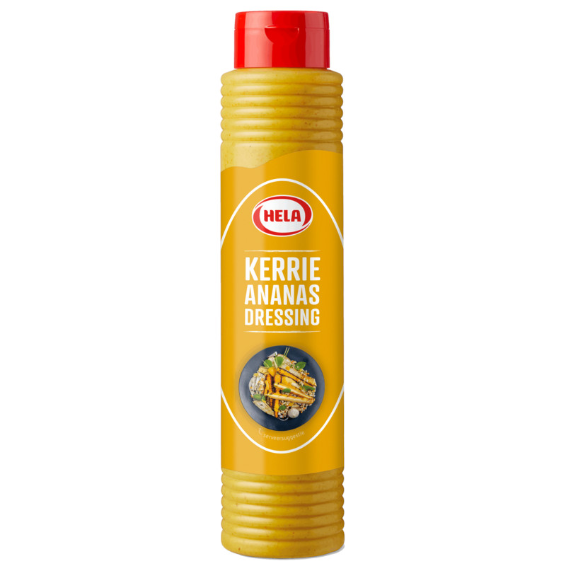 332064 Salad & Sandwich Kerrie Ananas fles 800ml