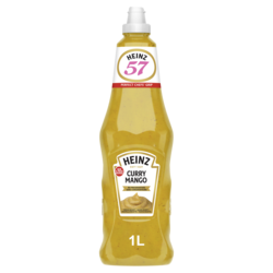336585 Curry Mango Saus  fles 1ltr