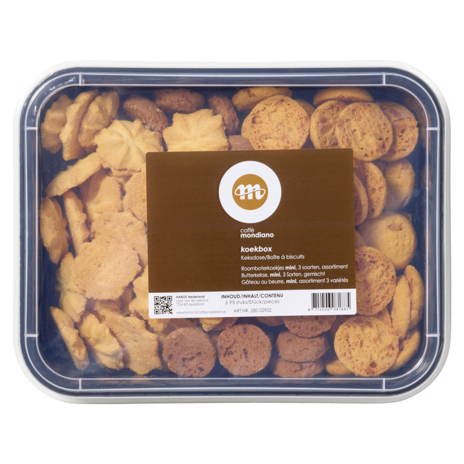520522 Koekjes Roomboter Klein Mix 3Srt bak 900gr