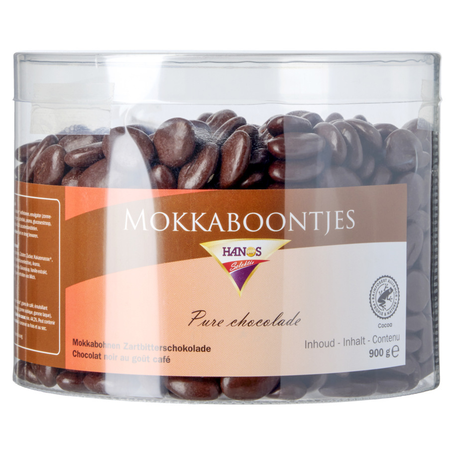 553084 Mokkaboontjes Puur silo 900gr