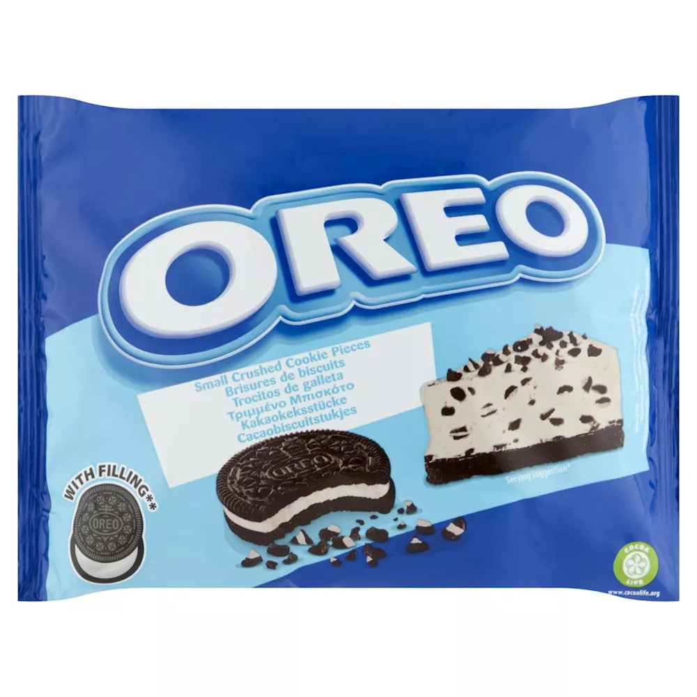 586093 Oreo Vanille Crumbles  zak 400gr