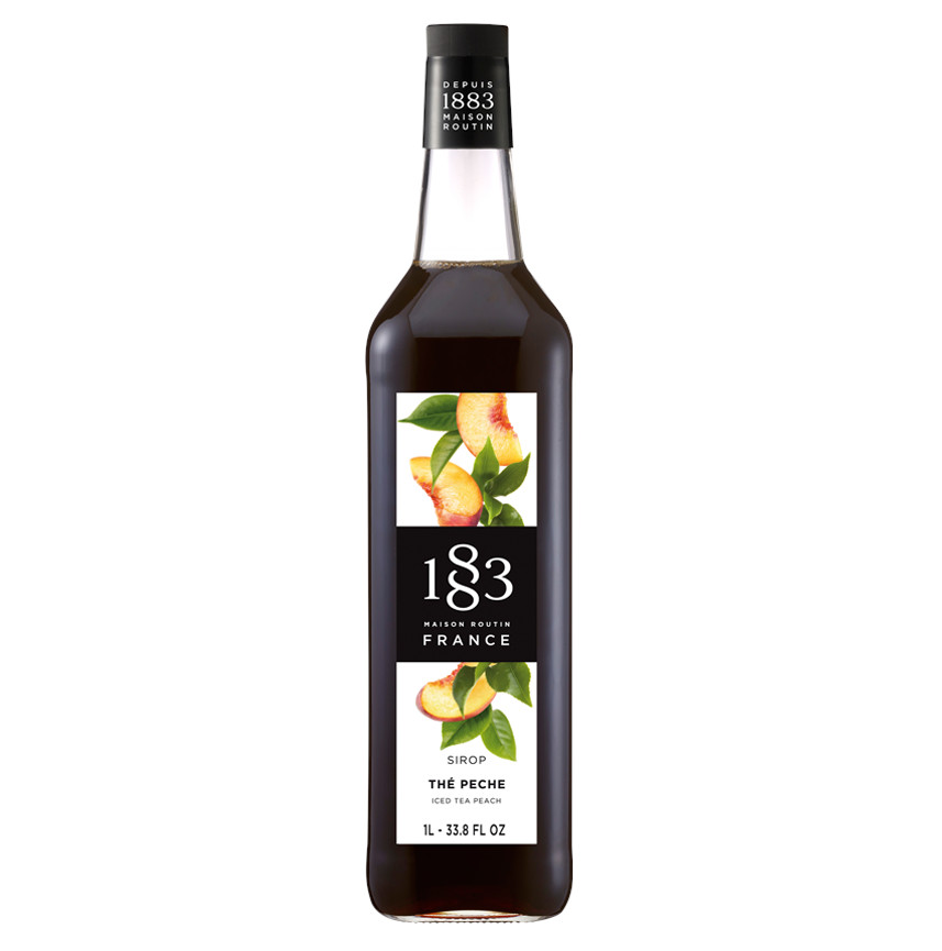 607182 Siroop Iced Tea Peach fles 1ltr