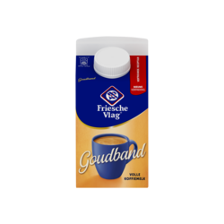 641063 Koffiemelk Goudband Vol & Romig Pak doos 18x455ml