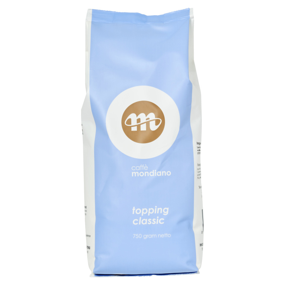 644102 Cappuccino Topping Classic zak 750gr