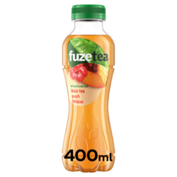 651290 Fuze Tea Peach Hibiscus Petfles tray 12x40cl