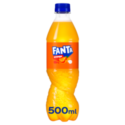 651341 Fanta Orange Petfles tray 12x50cl