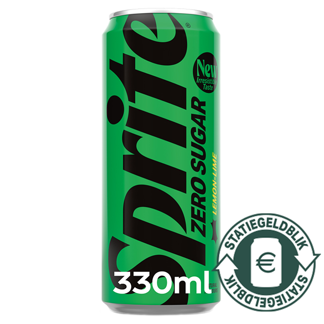 651596 Sprite Zero Sugar Blik tray 24x33cl