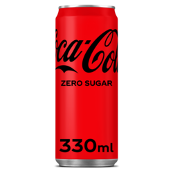 651598 Coca-Cola Zero Blik tray 24x33cl