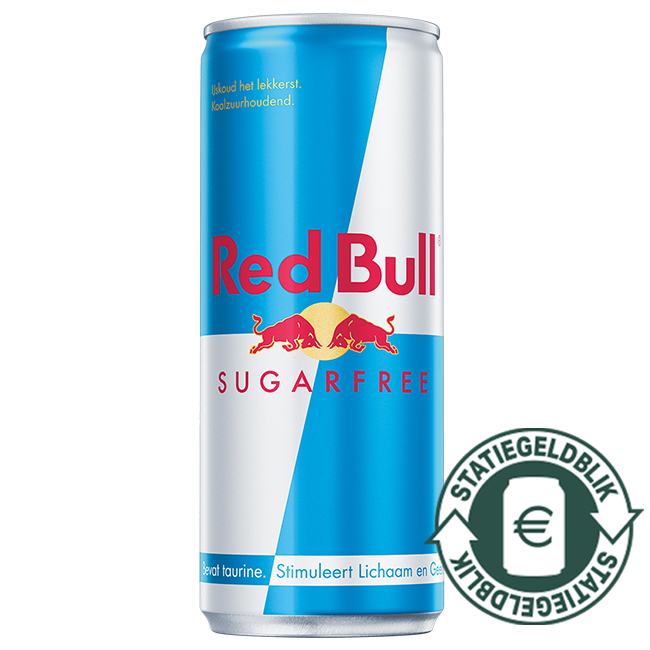 655324 Red Bull Sugarfree Blik tray 6x4x25cl