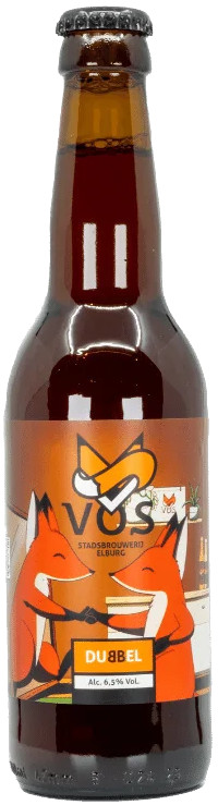 689231 Bier Vos Dubbel 6,5% doos 24x33cl