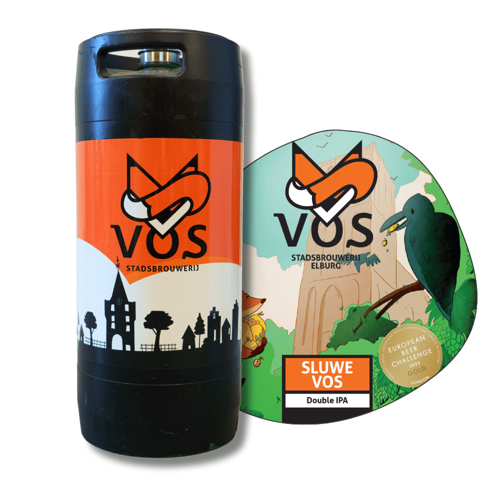689237 Bier Sluwe Vos 8% fust 20ltr