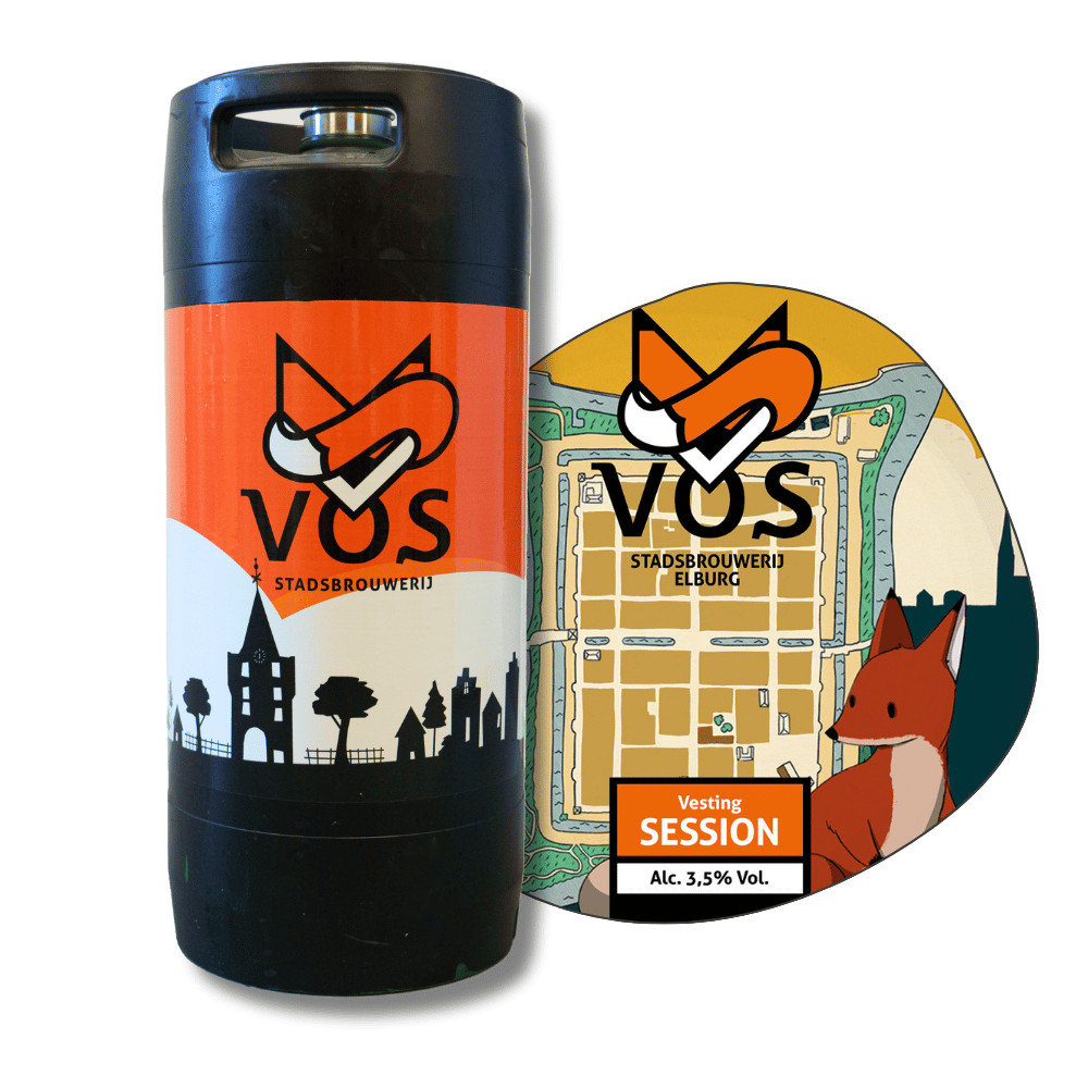 689239 Bier Vesting Session 3,5% fust 20ltr