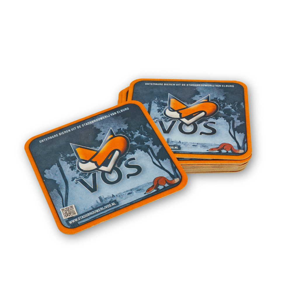 879660 Bierviltjes Vos Bier rol 100st